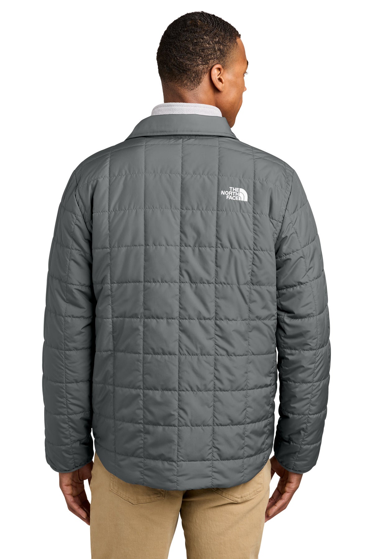 The North Face Iron Drift Quilted Shirt Jacket NF0A8JEX - Smoked Pearl Grey