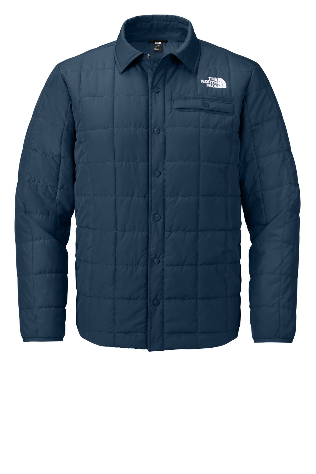 The North Face Iron Drift Quilted Shirt Jacket NF0A8JEX - Summit Navy
