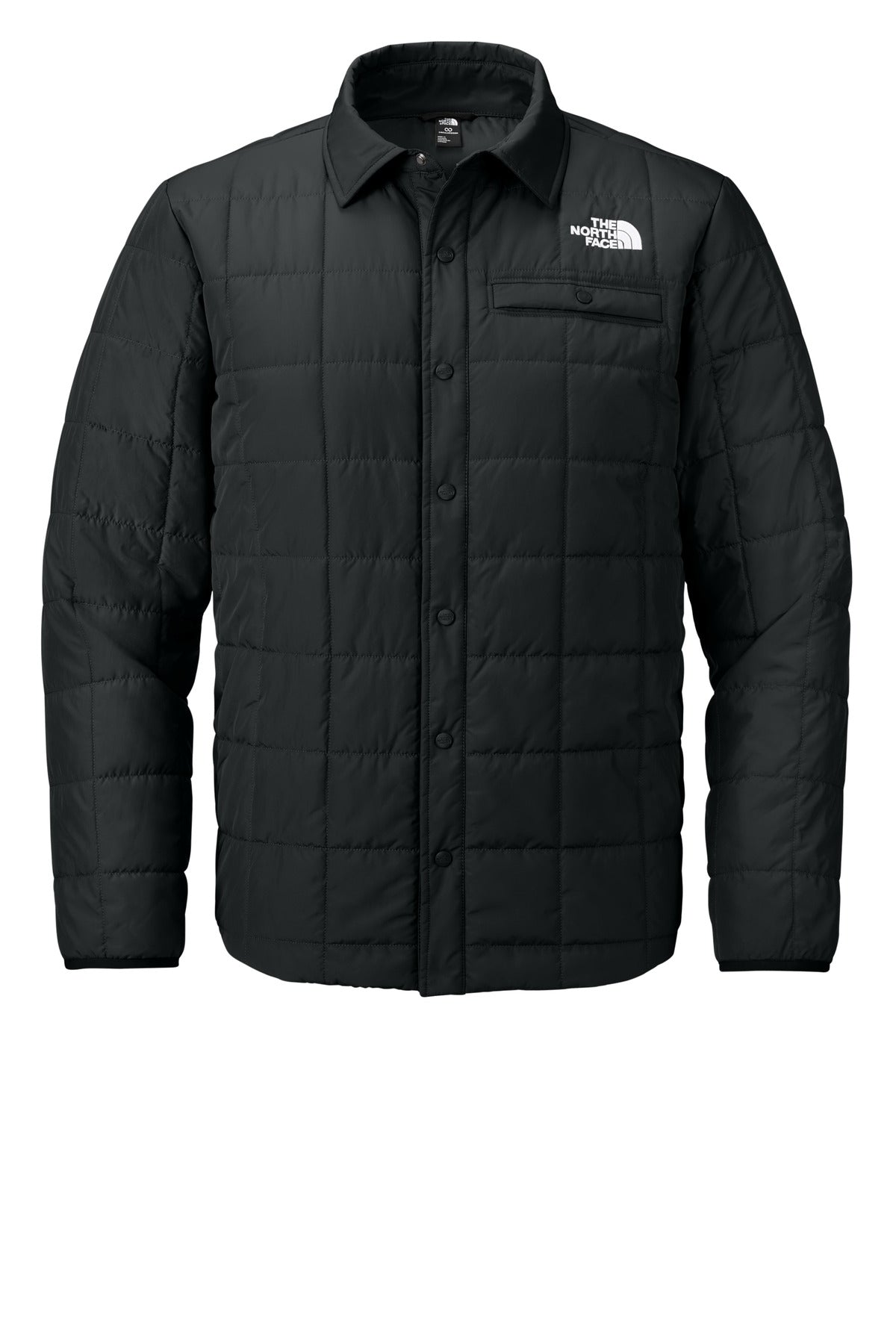 The North Face Iron Drift Quilted Shirt Jacket NF0A8JEX - TNF Black