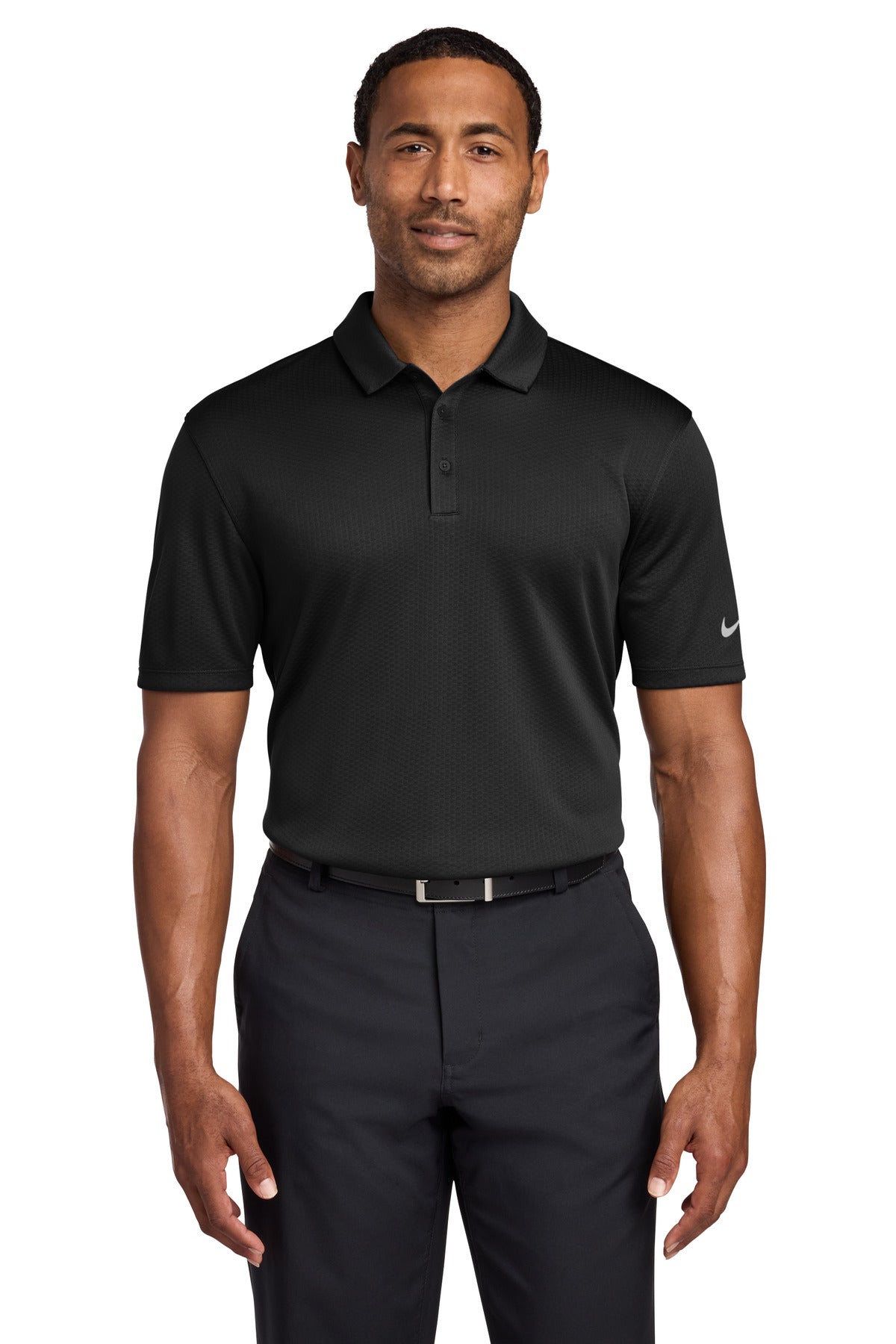 nike dri fit hex textured polo nkah6266 image 1