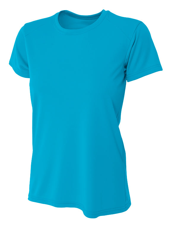 A4 Cooling Performance Crew - Electric Blue front
