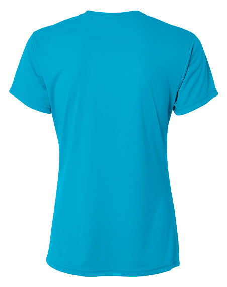 A4 Cooling Performance Crew - Electric Blue back