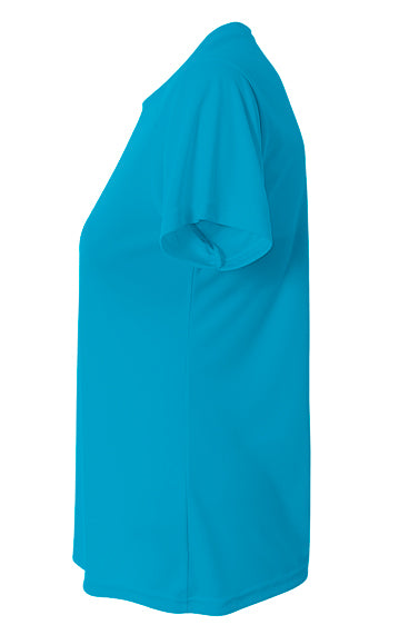 A4 Cooling Performance Crew - Electric Blue side