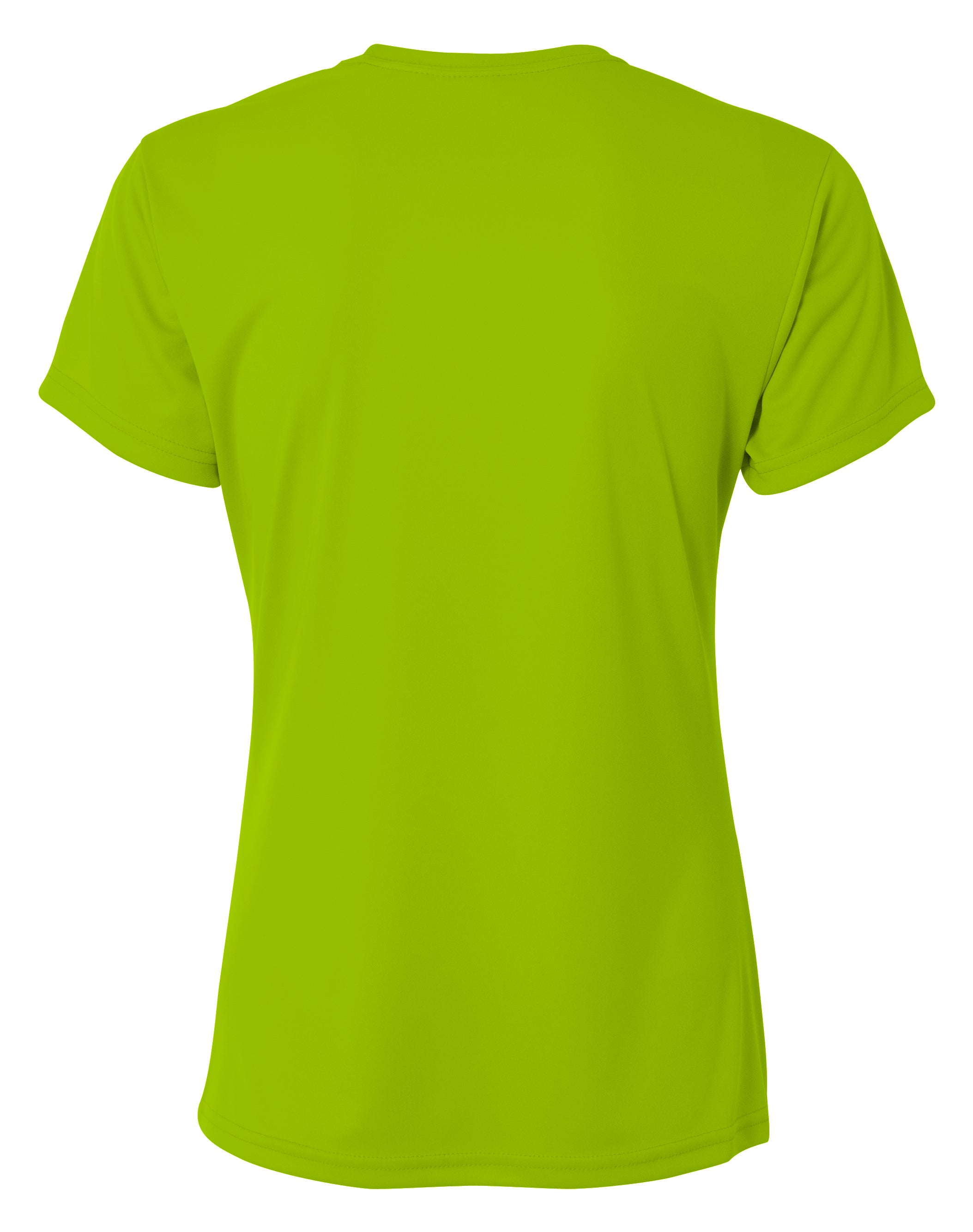 A4 Cooling Performance Crew - Lime back