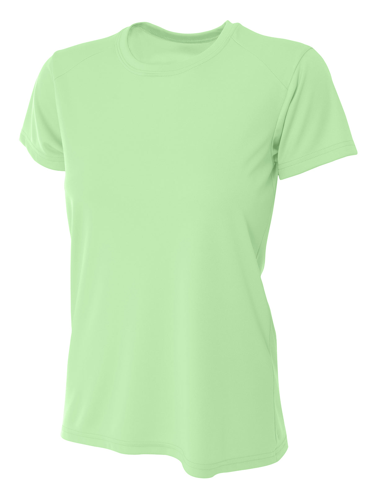 A4 Cooling Performance Crew - Light Lime front