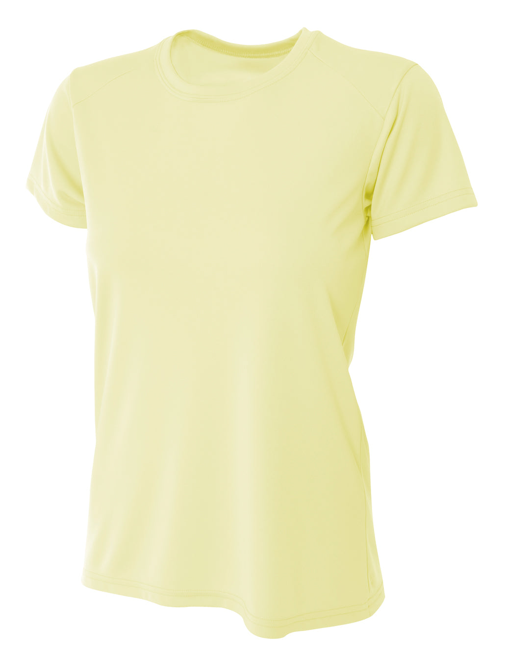 A4 Cooling Performance Crew - Lt Yellow front
