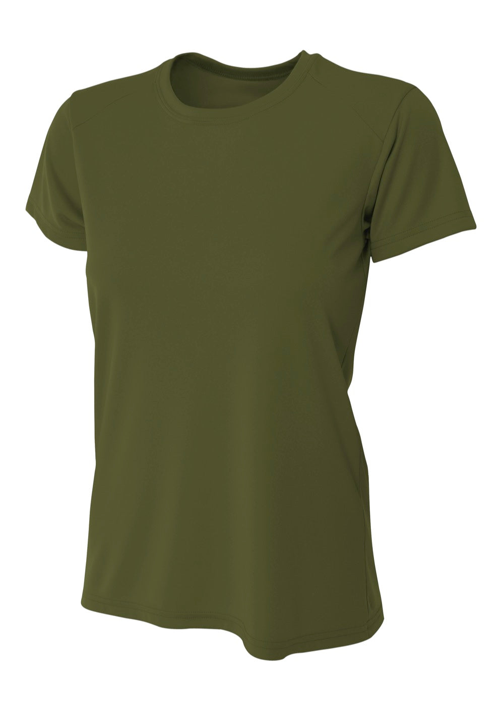 A4 Cooling Performance Crew - Military-Green front