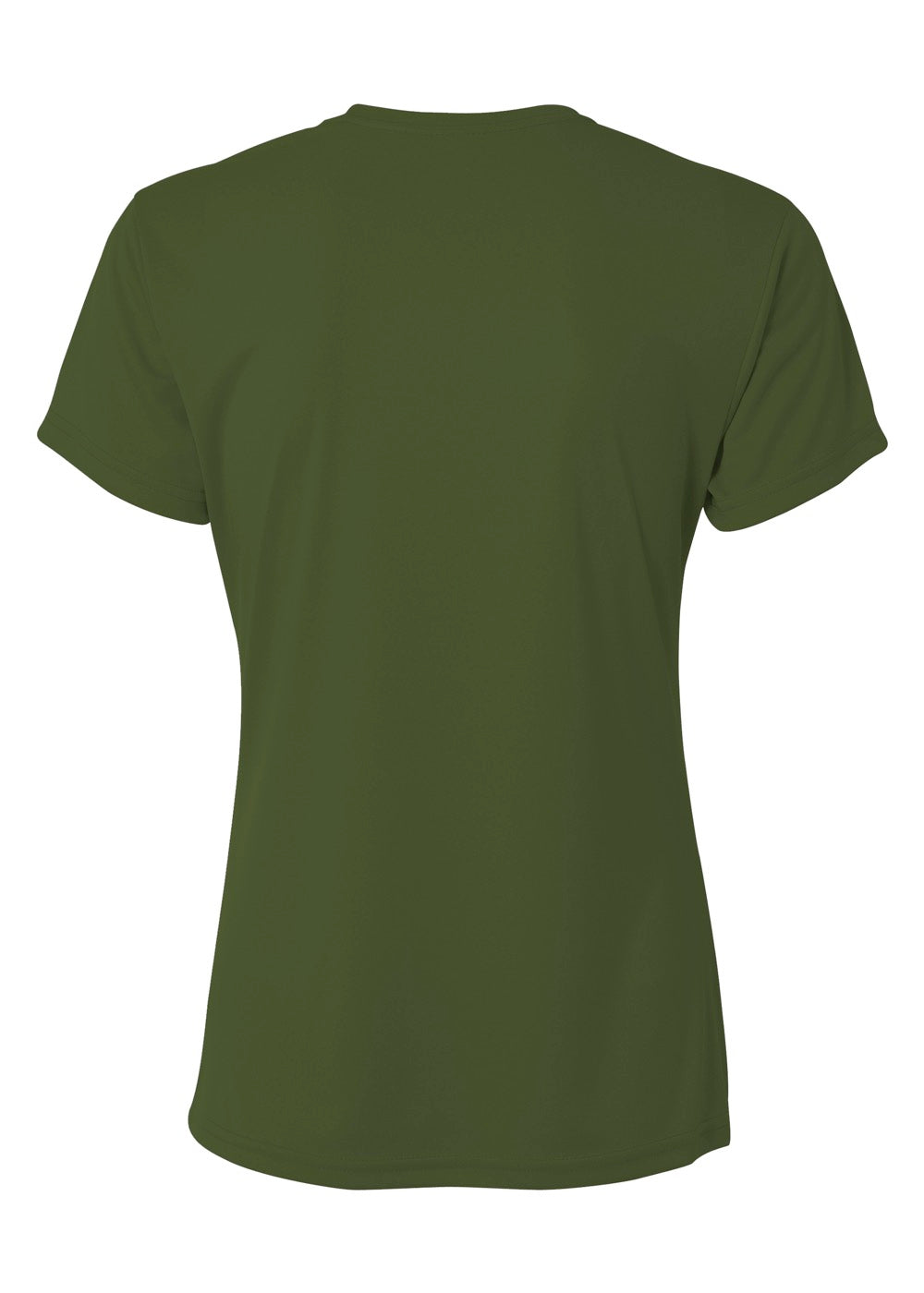 A4 Cooling Performance Crew - Military-Green back