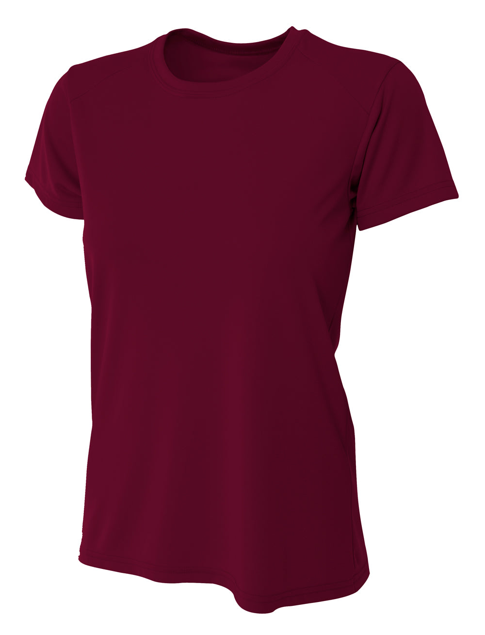 A4 Cooling Performance Crew - Maroon front