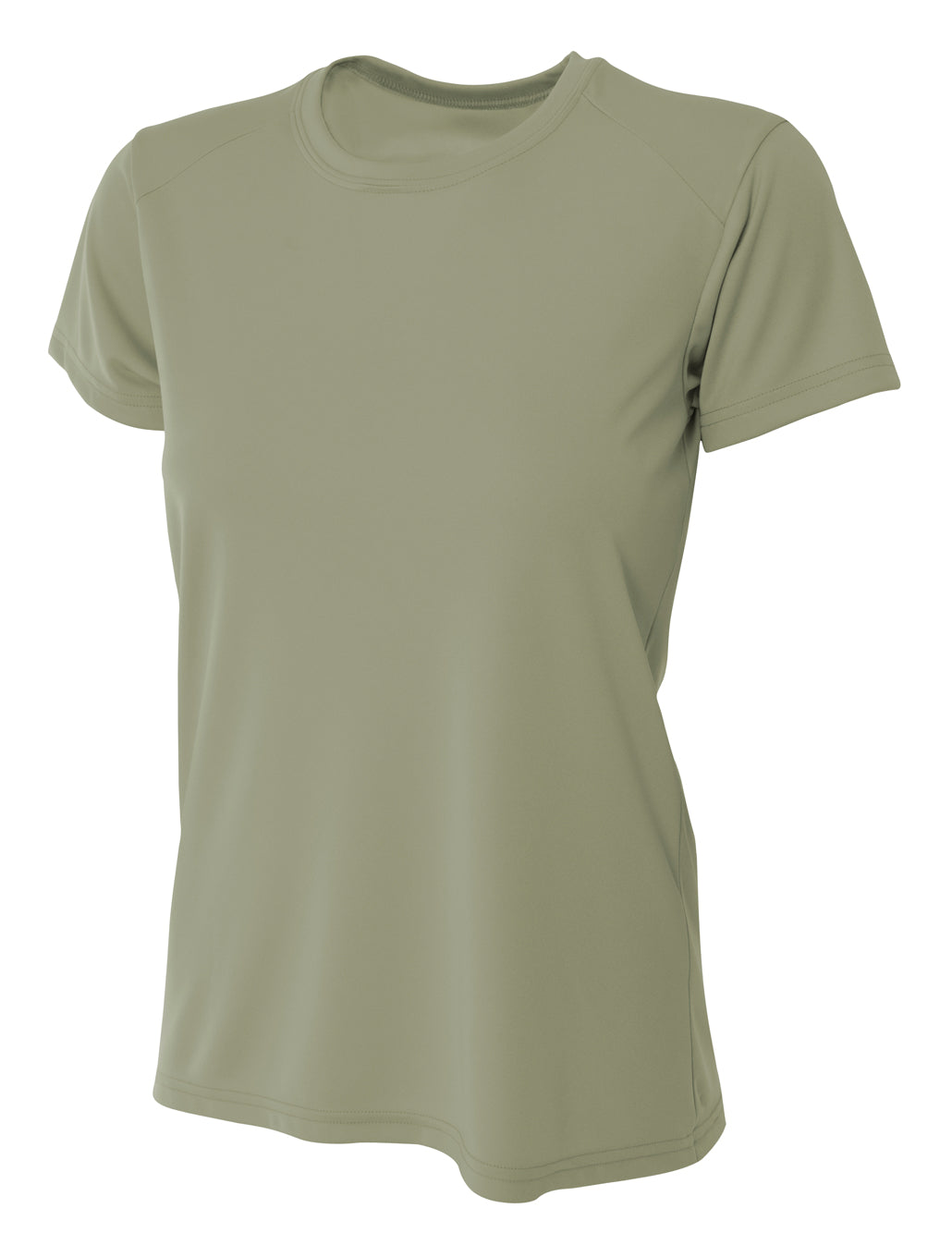 A4 Cooling Performance Crew - Olive front