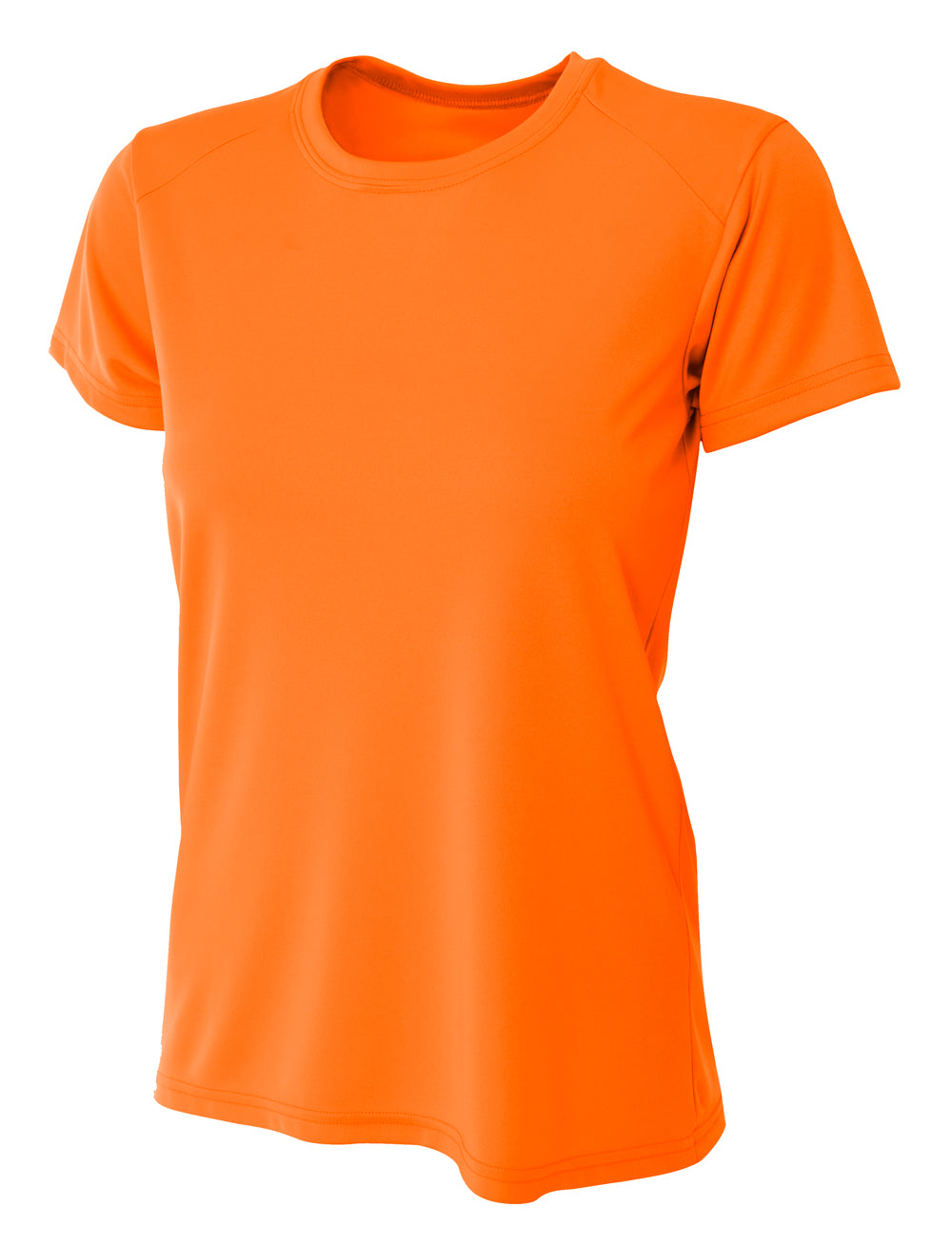 A4 Cooling Performance Crew - Safety Orange front