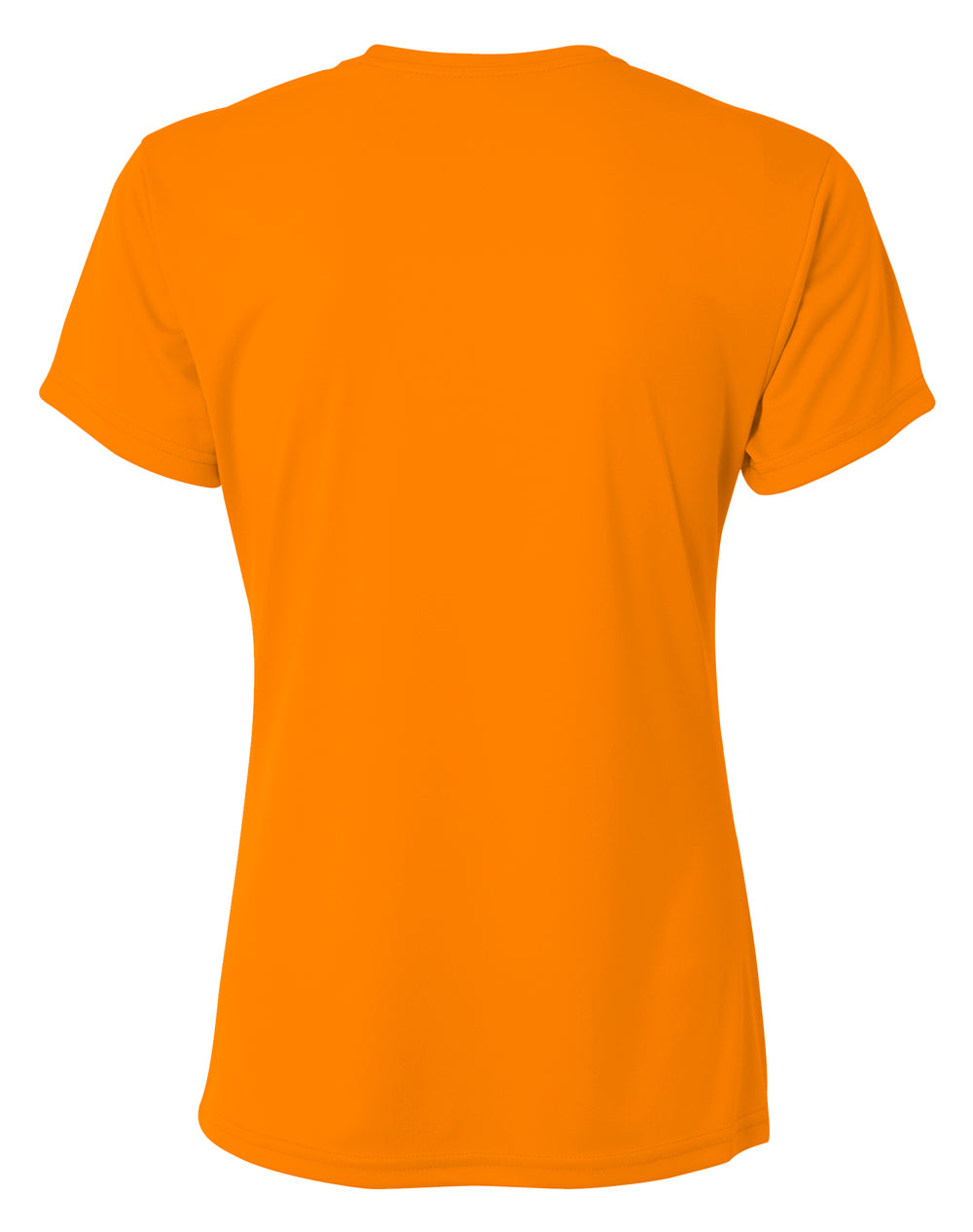 A4 Cooling Performance Crew - Safety Orange back