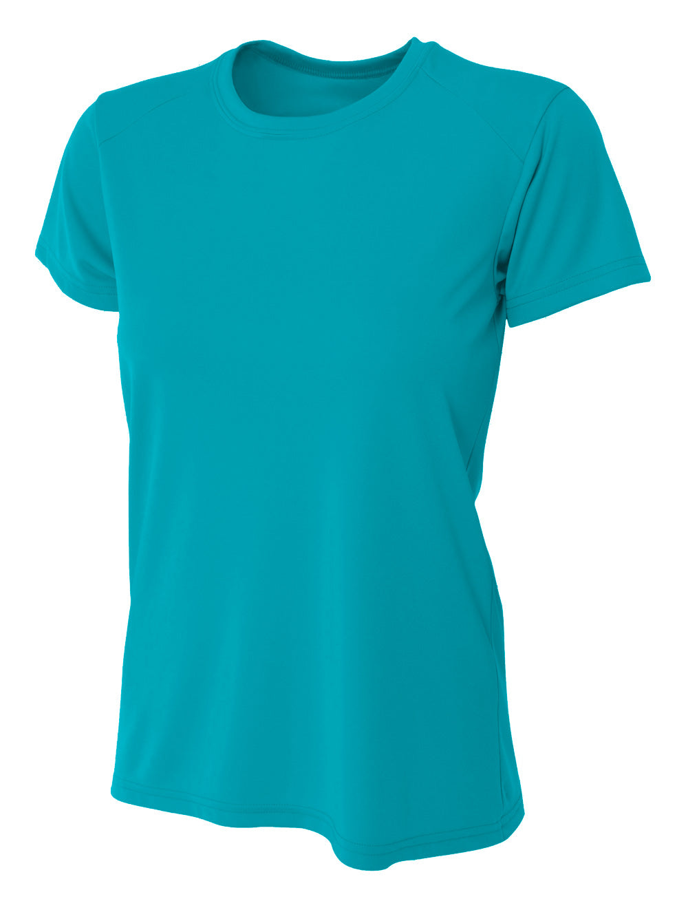 A4 Cooling Performance Crew - Teal front