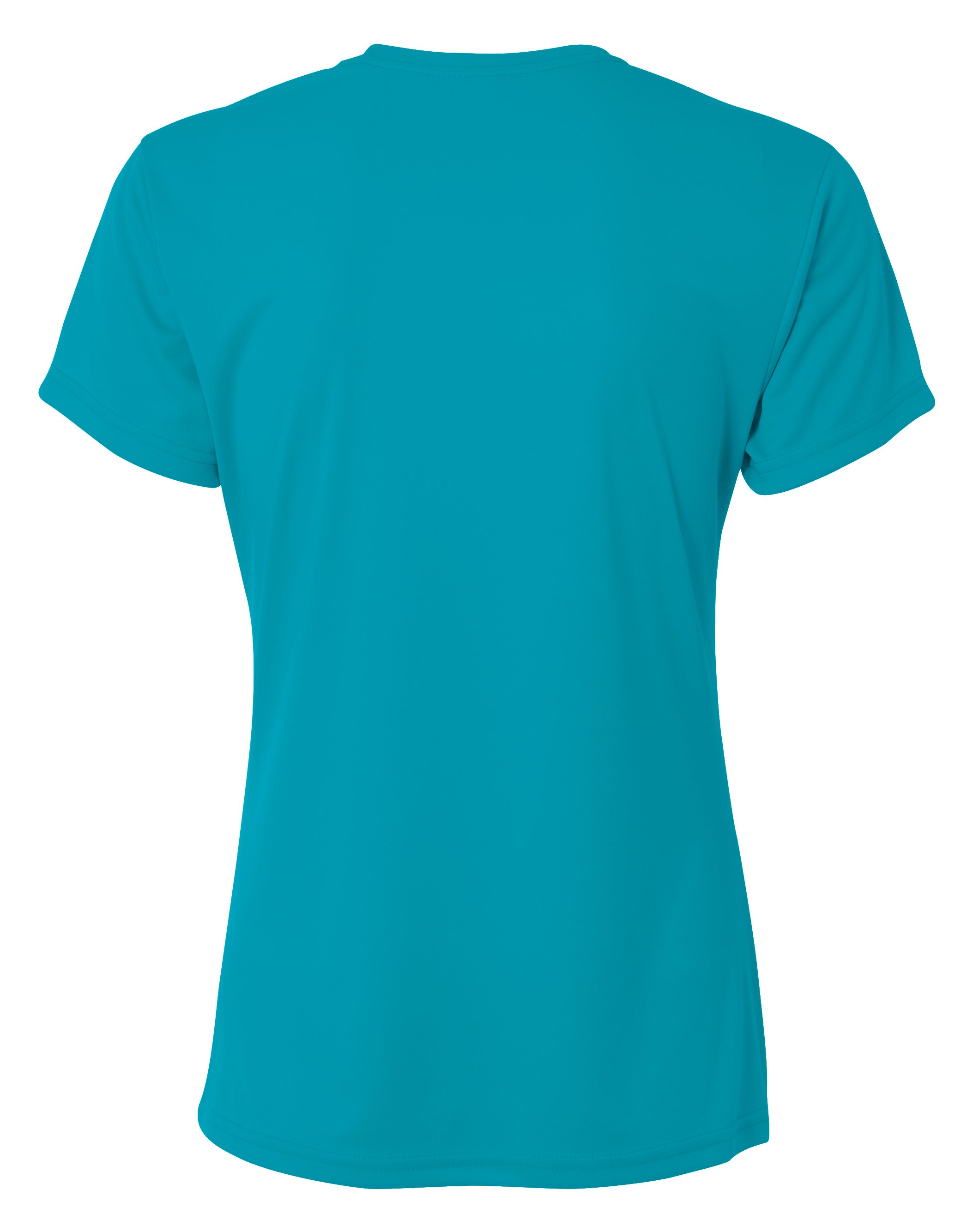 A4 Cooling Performance Crew - Teal back