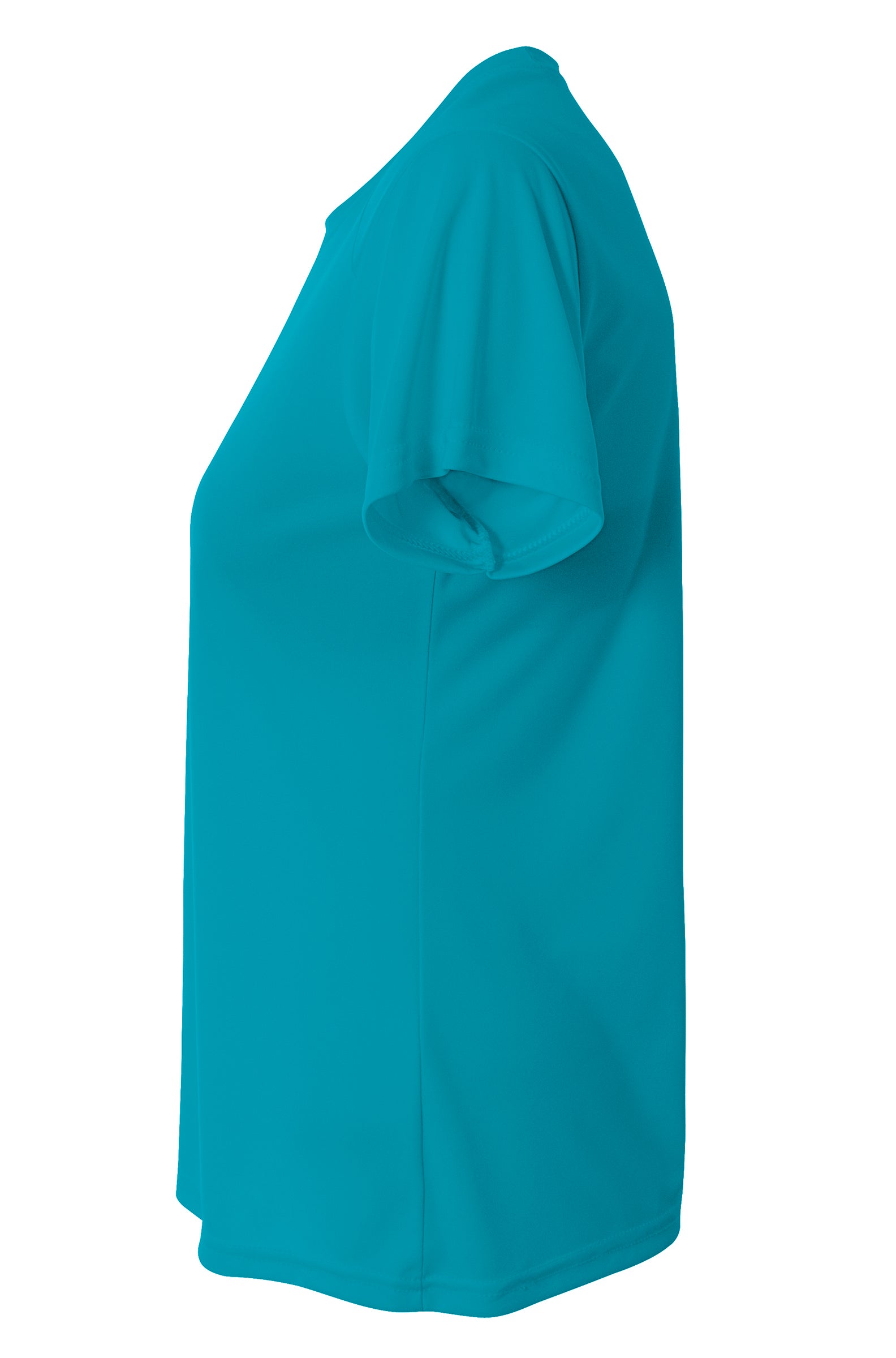 A4 Cooling Performance Crew - Teal side
