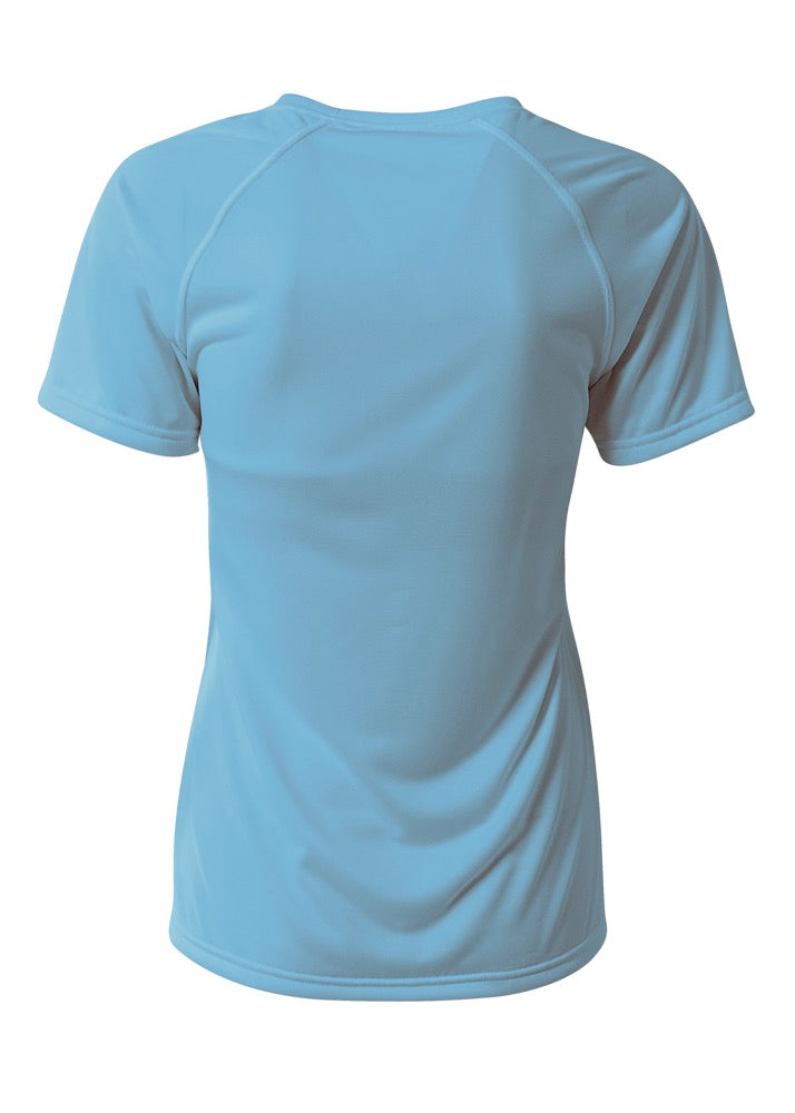 A4 SureColor Cationic Tee - Ltblue back