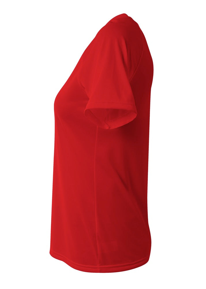 A4 SureColor Cationic Tee - Scarlet side