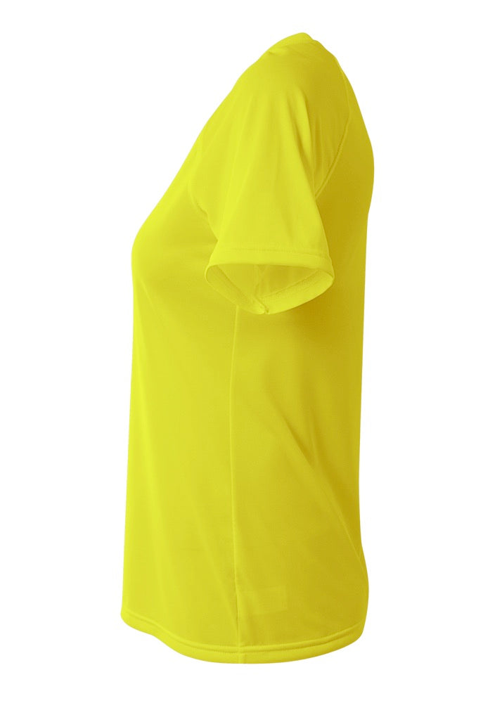 A4 SureColor Cationic Tee - Safety Yellow side