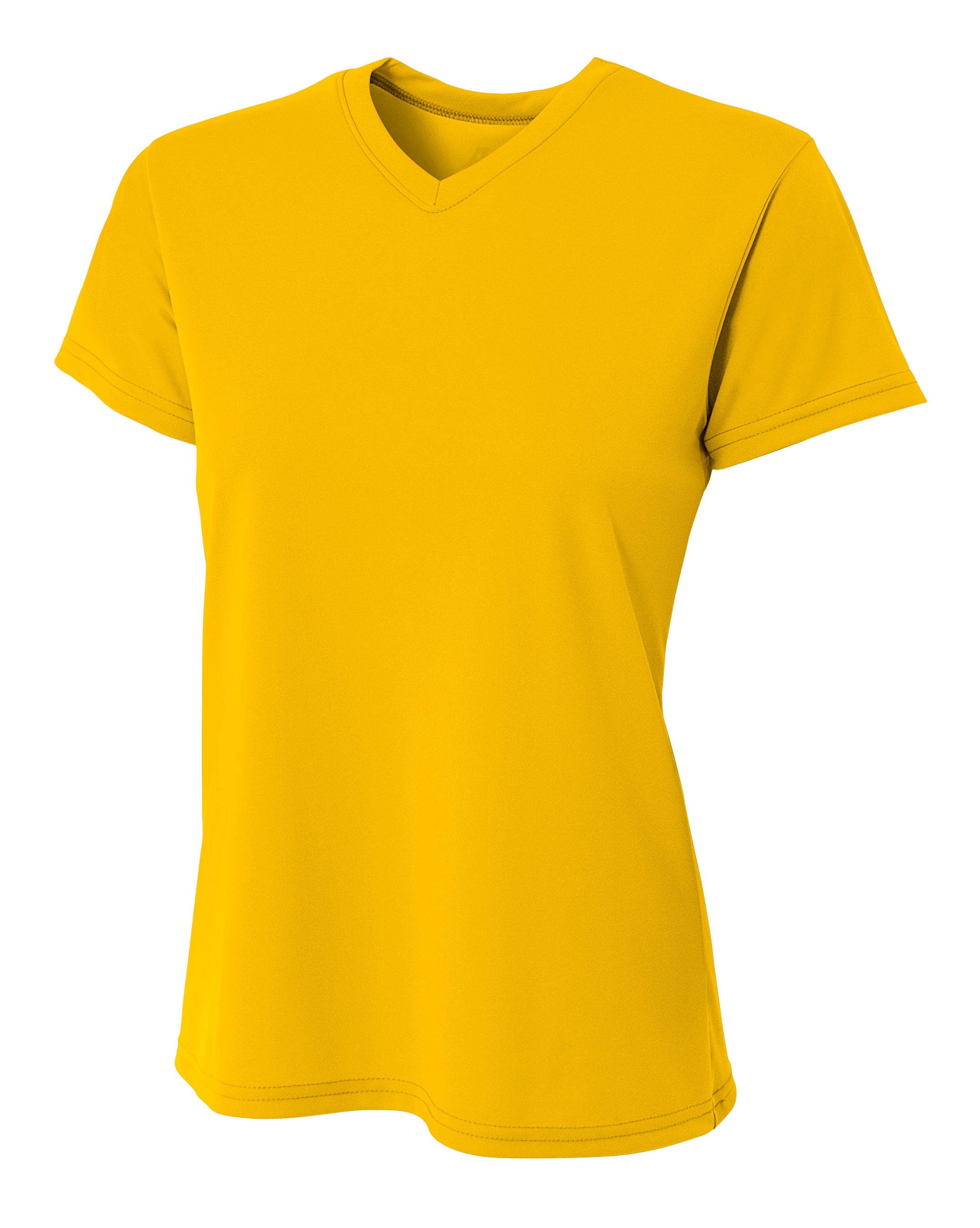A4 Sprint Performance Tee - Gold front
