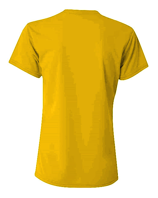 A4 Sprint Performance Tee - Gold back