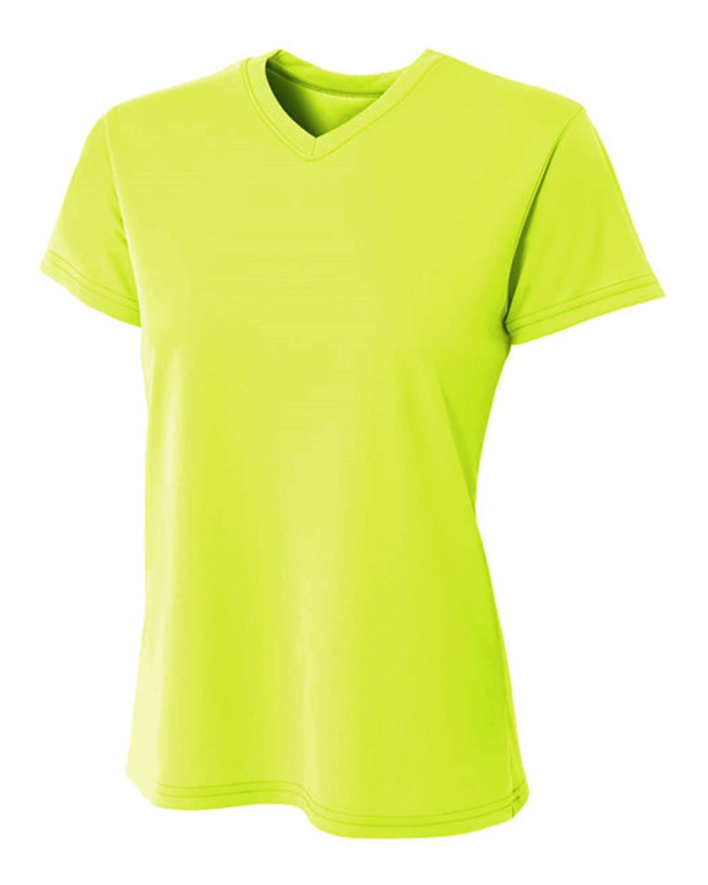 A4 Sprint Performance Tee - Lime front