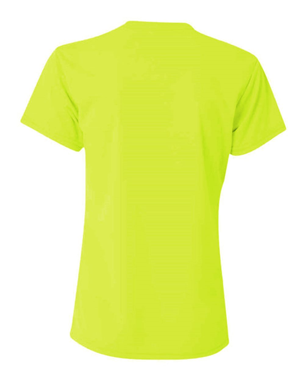 A4 Sprint Performance Tee - Lime back