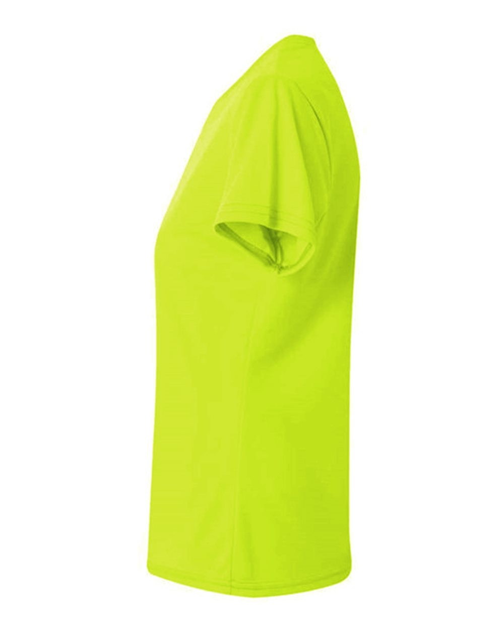 A4 Sprint Performance Tee - Lime side