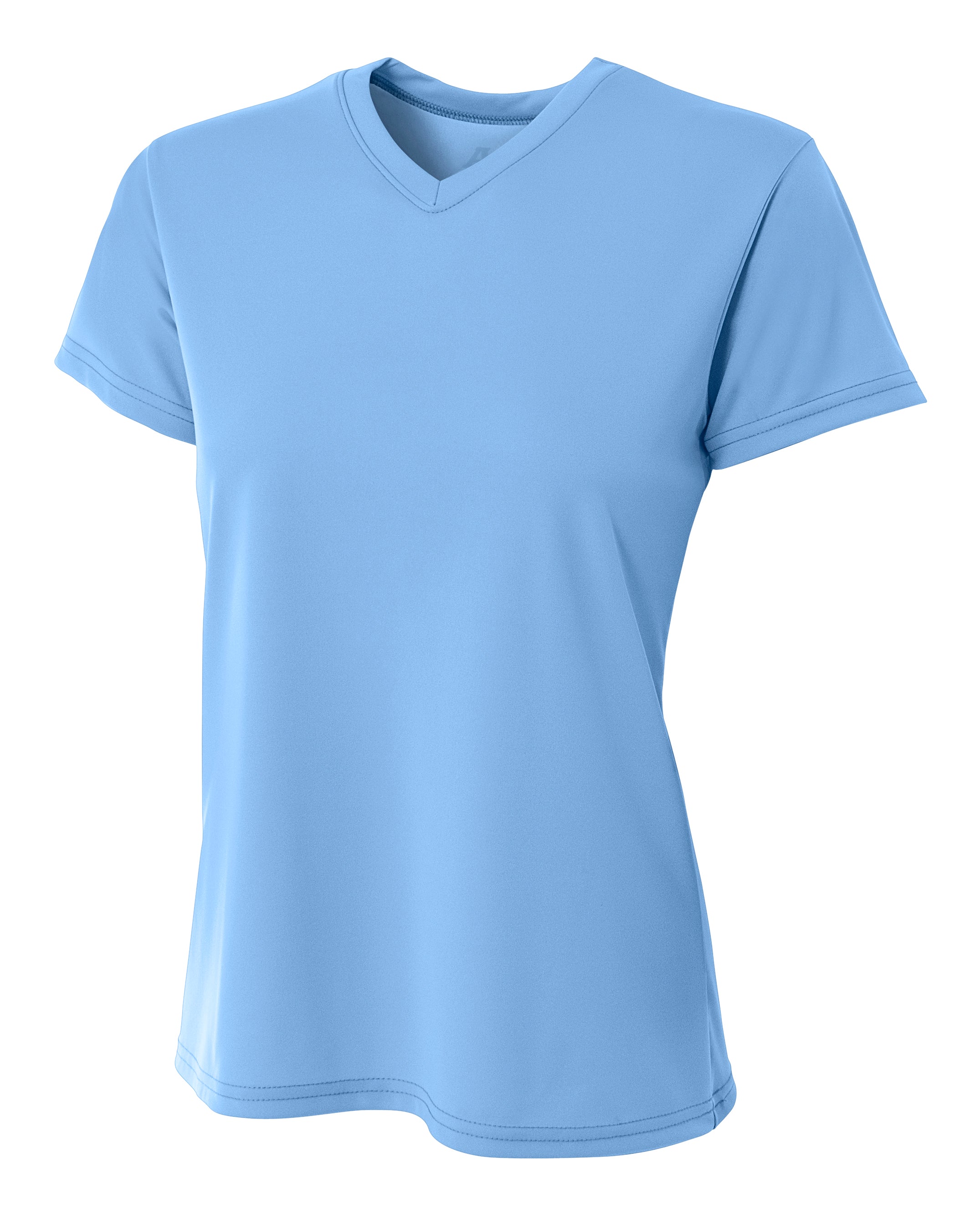 A4 Sprint Performance Tee - Ltblue front