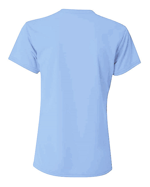 A4 Sprint Performance Tee - Ltblue back