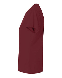 A4 Sprint Performance Tee - Maroon side