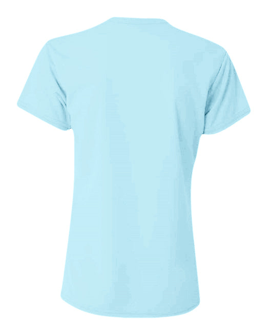 A4 Sprint Performance Tee - Pastel Blue back