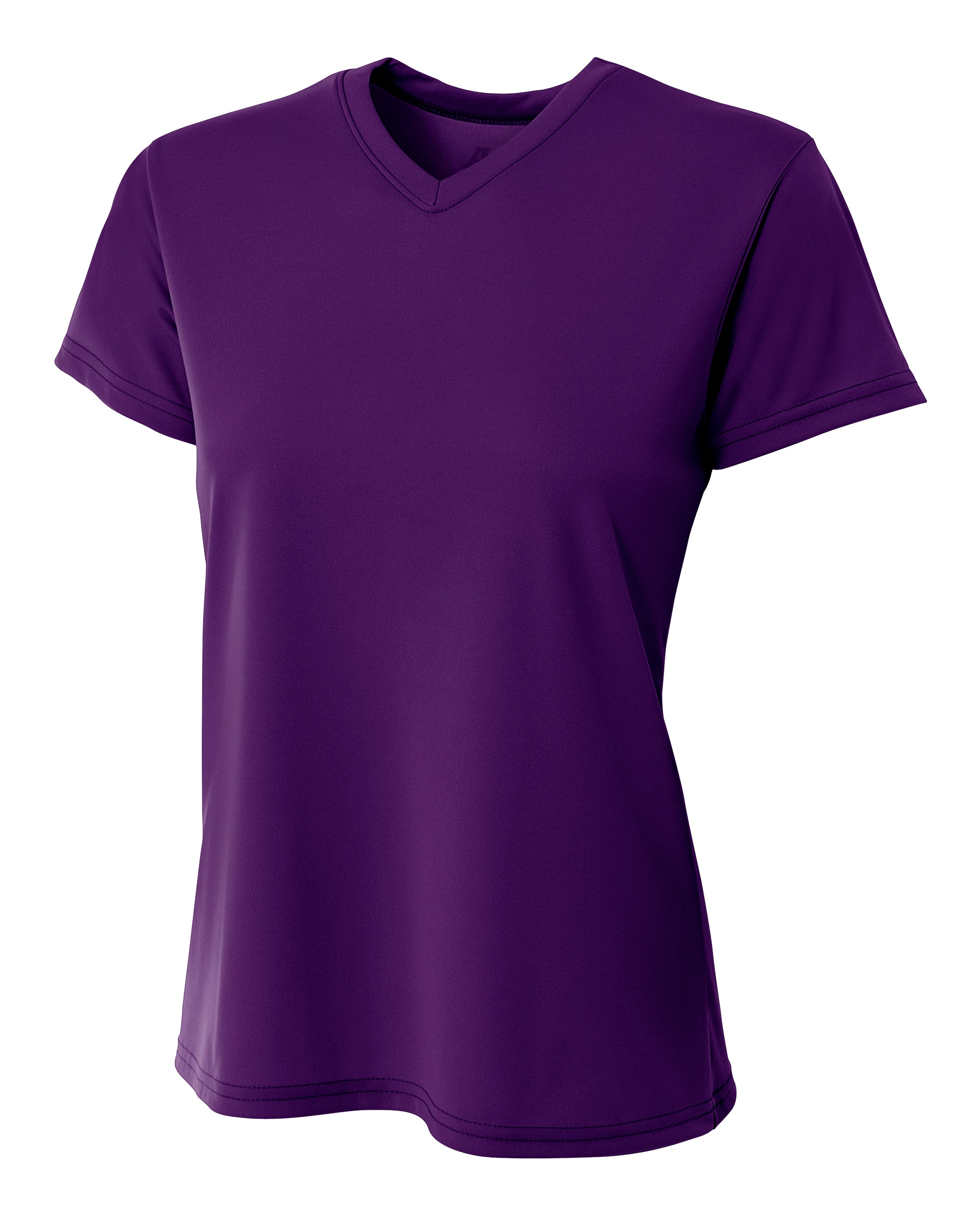 A4 Sprint Performance Tee - Purple front