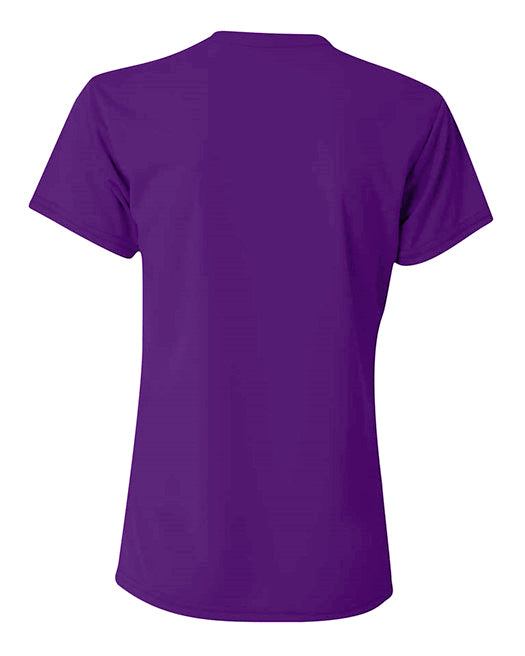 A4 Sprint Performance Tee - Purple back