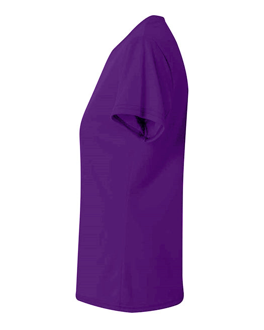 A4 Sprint Performance Tee - Purple side
