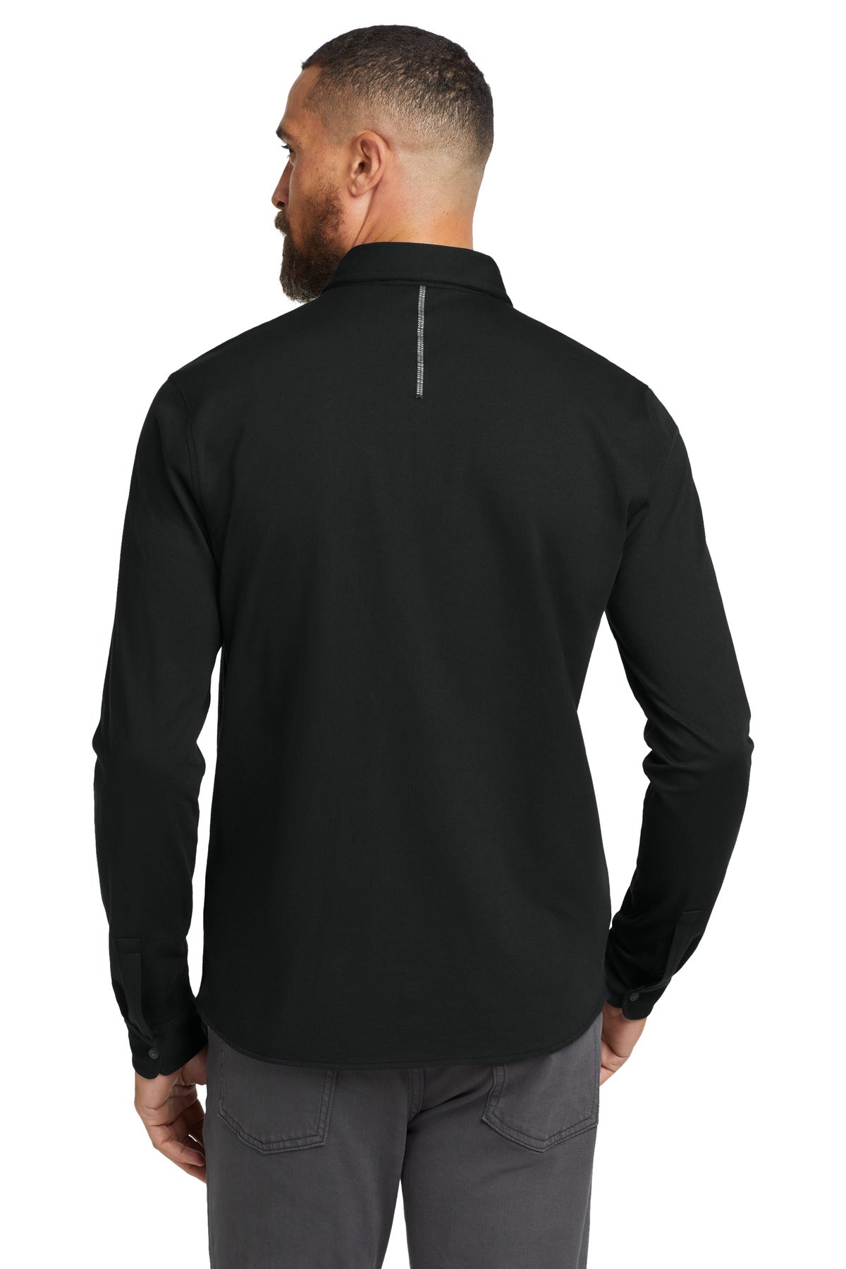 OGIO Code Stretch Long Sleeve Button-Up OG145 back