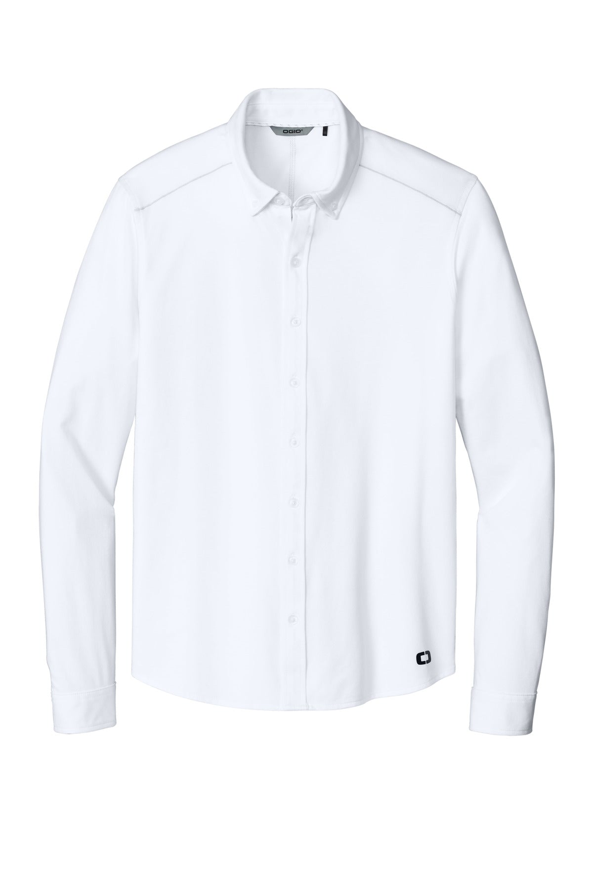 OGIO Code Stretch Long Sleeve Button-Up OG145 front