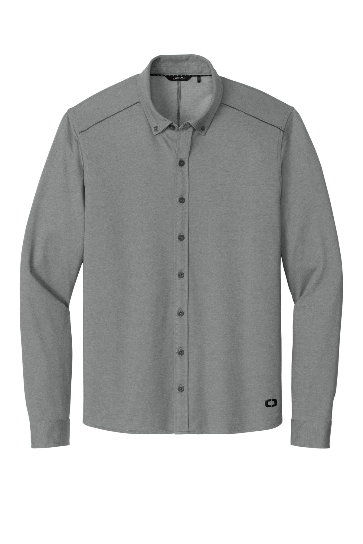 OGIO Code Stretch Long Sleeve Button-Up OG145 front