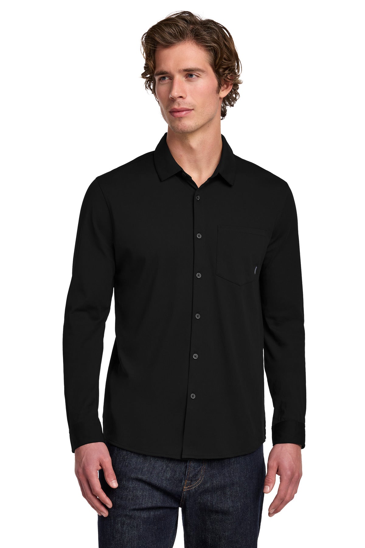 OGIO Extend Long Sleeve Button-Up OG161 front