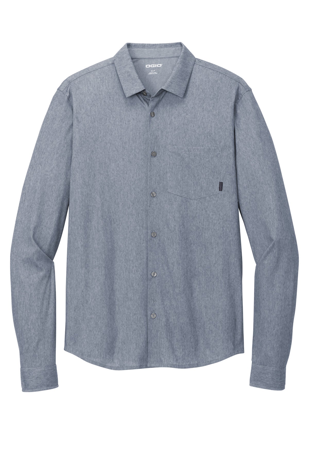 OGIO Extend Long Sleeve Button-Up OG161 front