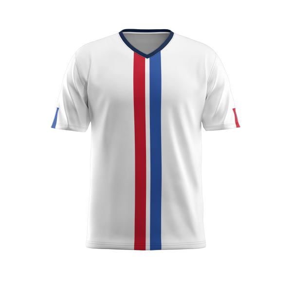 V-Neck Men Duratek Soccer Jersey - RSDAB