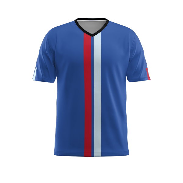 V-Neck Men Duratek Soccer Jersey - RSDAB