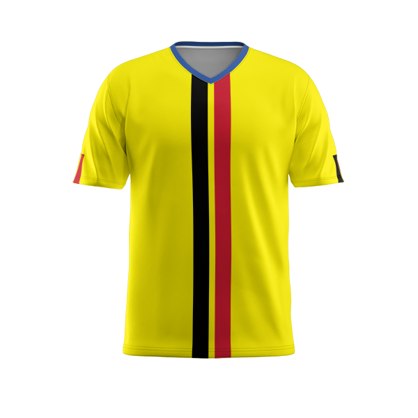 V-Neck Men Duratek Soccer Jersey - RSDAB