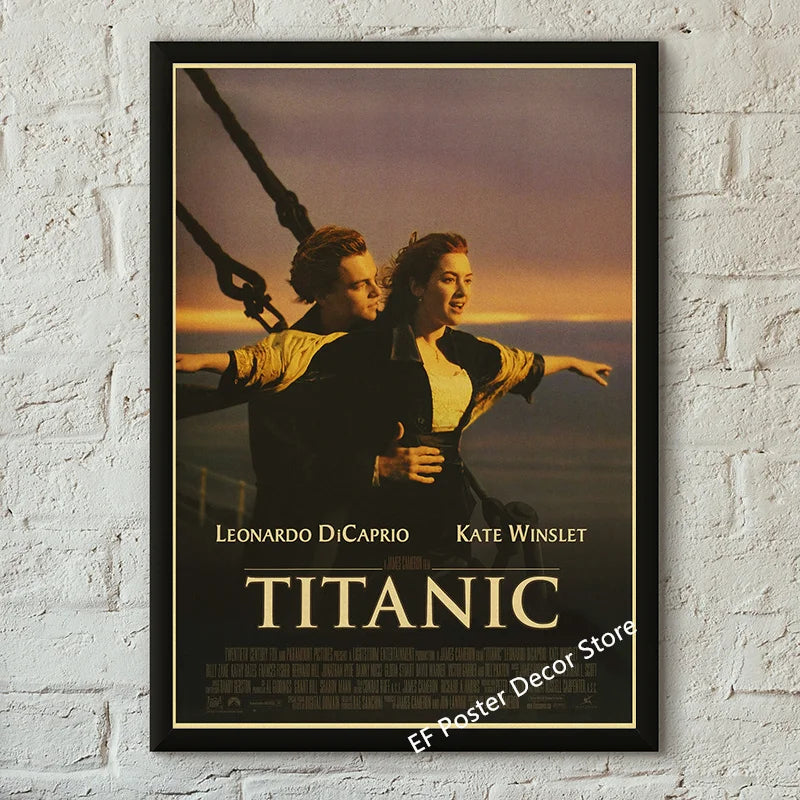 Classic Film Poster Prints Vintage Home Room Art Wall Decor