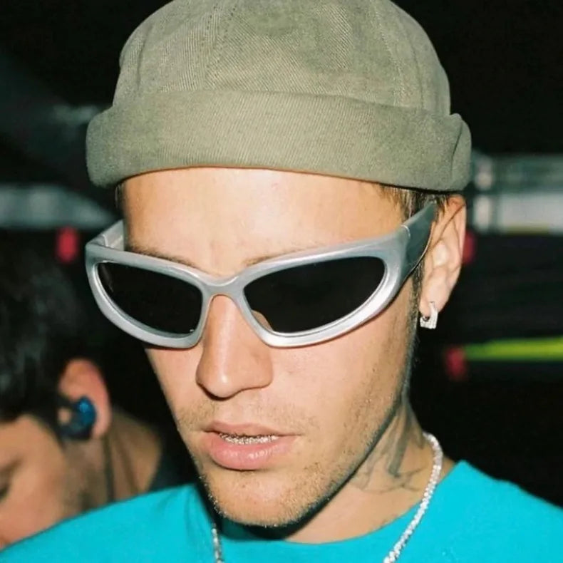 Y2K Punk Sports Sunglasses UV400 Vintage