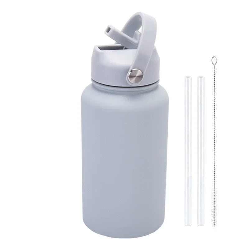 Customizable 650ml Insulated Water Bottle with Straw