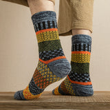 Vintage Thick Warm Socks Colorful Gift
