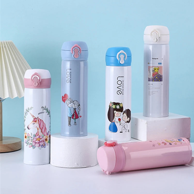 Stainless Steel Insulated Water Bottle with Custom Design