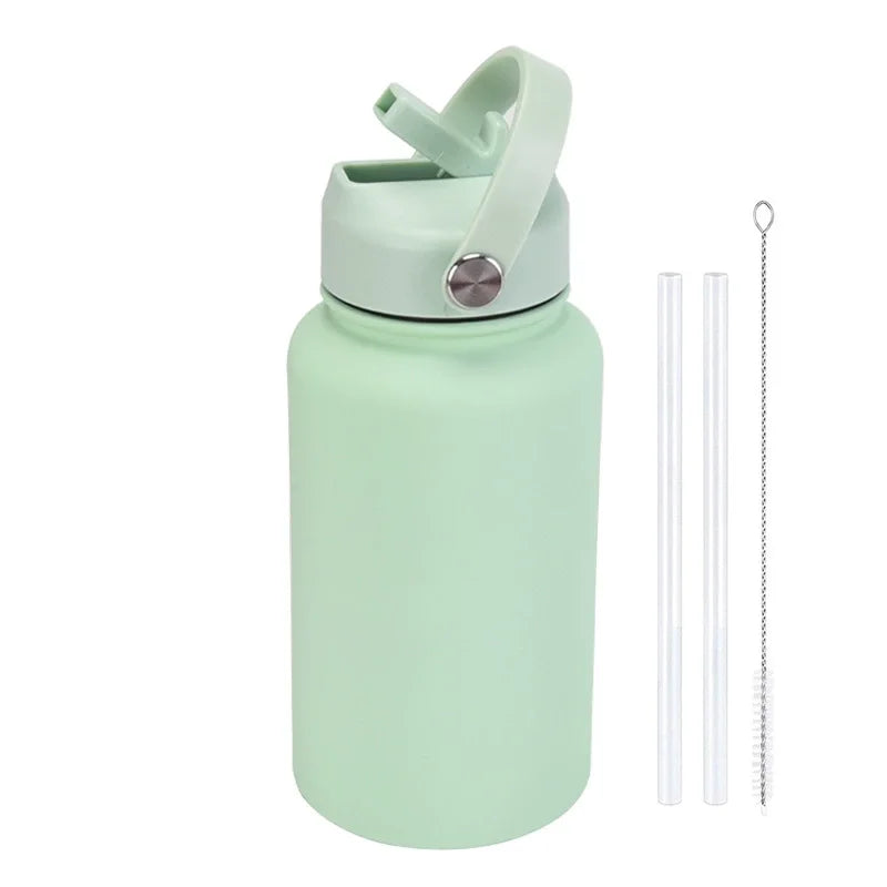 Customizable 650ml Insulated Water Bottle with Straw