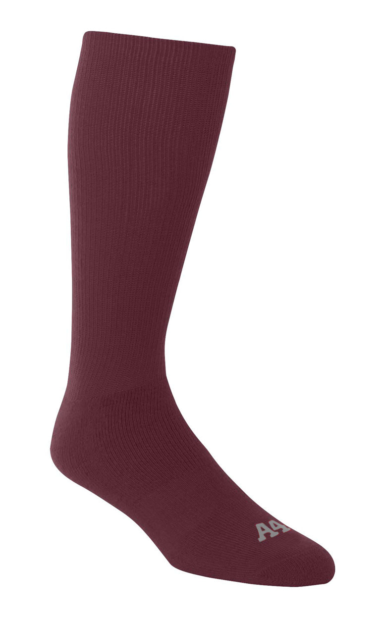 A4 Multi-Sport Tube Sock - Maroon