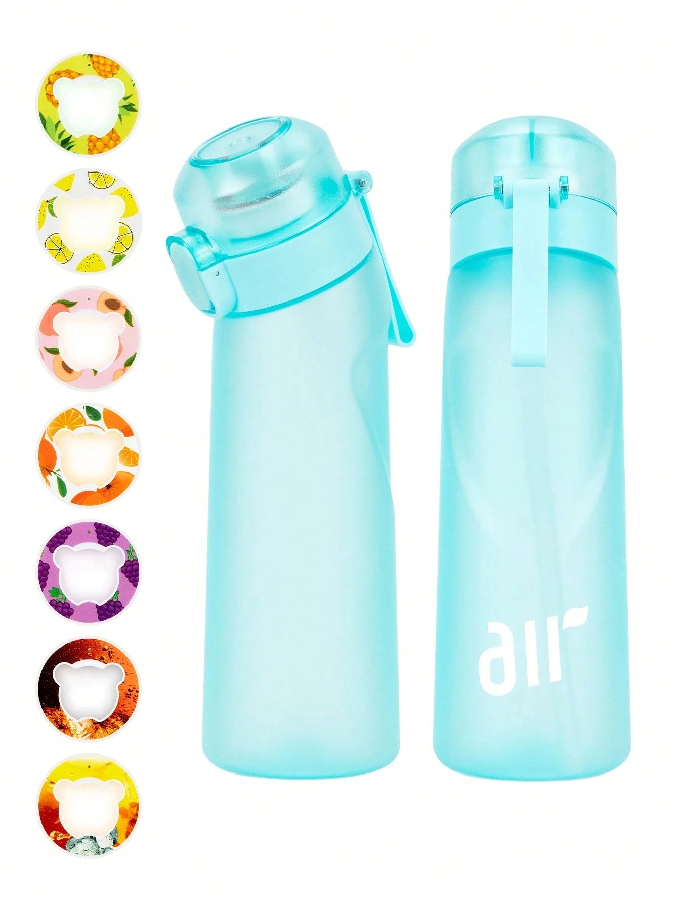 Air Water Bottle With 1pc Random Flavor Pods